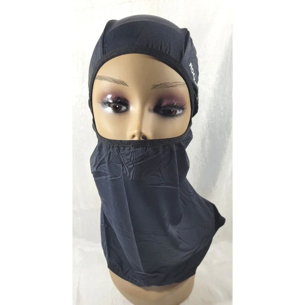 LOT: 3 RockBros Ice Silk Face Mask Cycling Skull Cap Balaclava - Black - #LF7162